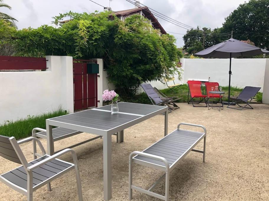 Charmante Maison Basque - 15Min A Pieds Des Plages - 6 Personnes Guethary Exterior photo